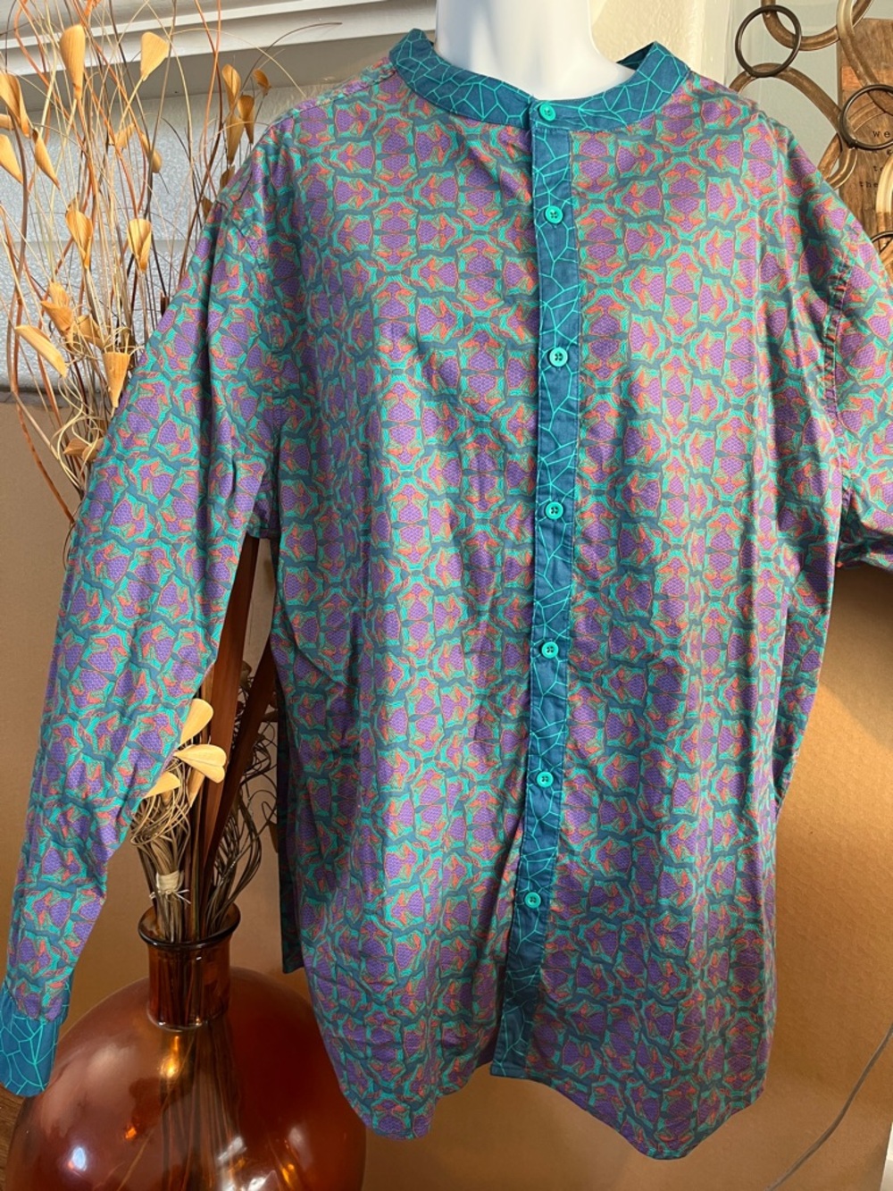 Marvel  Black Panther Long Sleeve Shirt in Teal and Purple NWOT